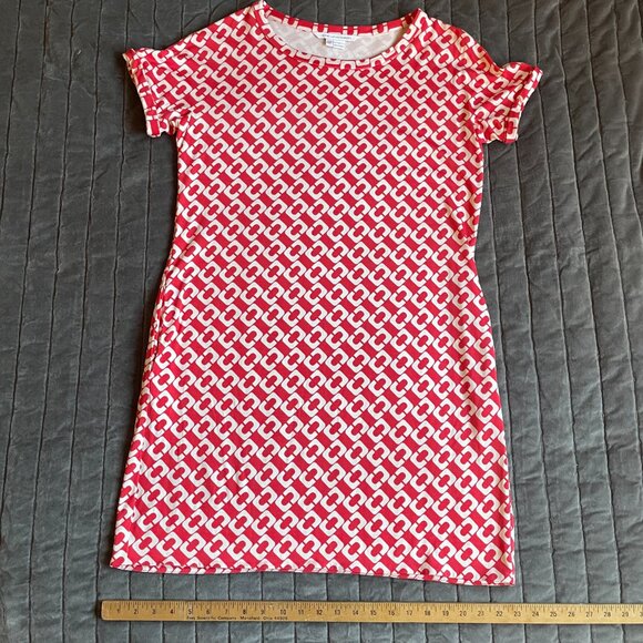 Knit Silk Diane Von Furstenberg T-shirt Dress - Picture 5 of 11